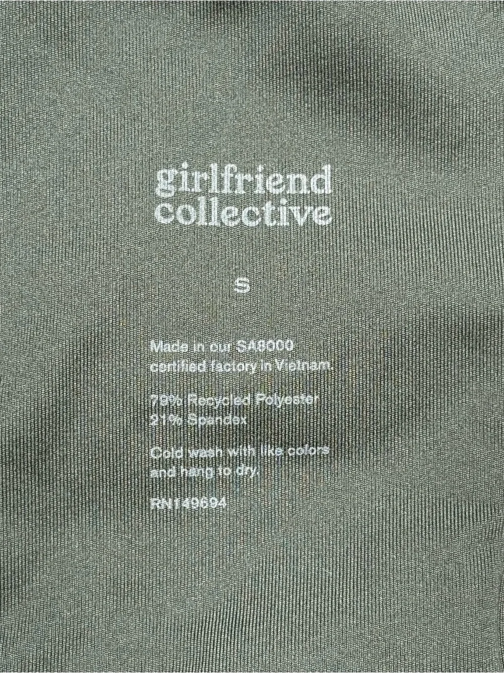 Girlfriend Collective Paloma Bra